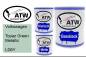 Preview: Volkswagen, Topaz Green Metallic, LD6Y: 1L Lackdose + 1L Klarlack + 500ml Härter - Set, von ATW Autoteile West.